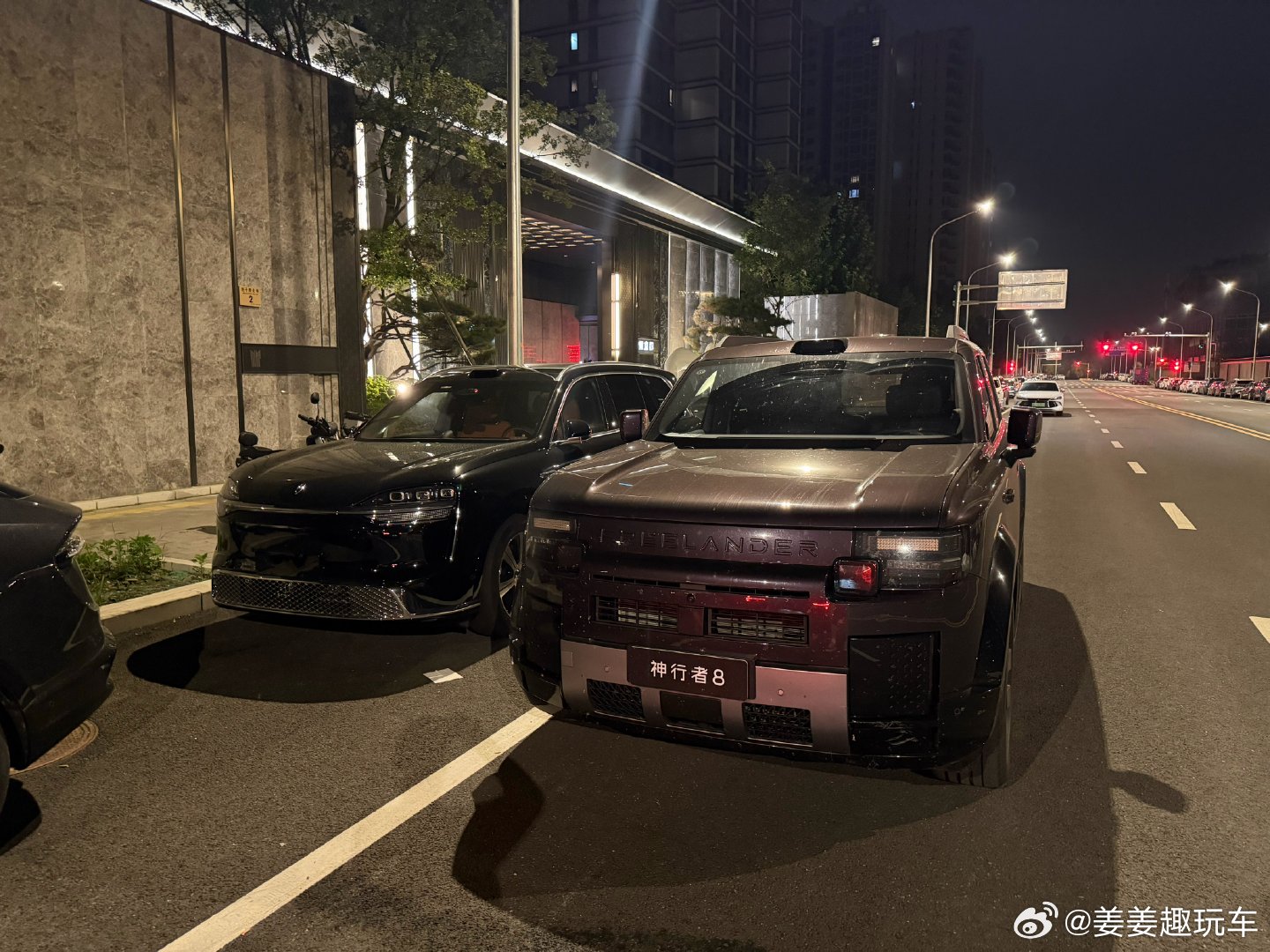 国产车新能源目前最不缺大车#大v聊车##问界m9##freelander神行者8# ​