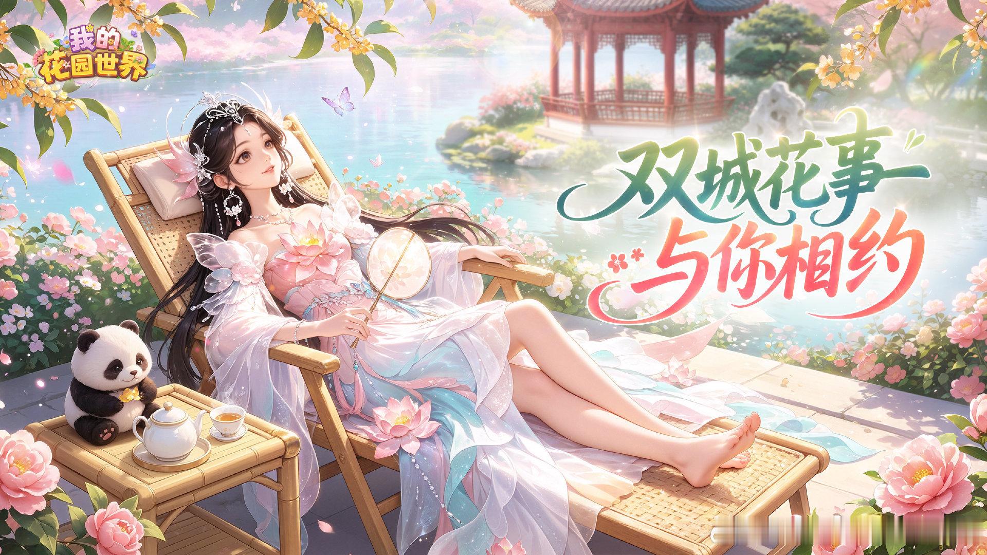 花事启程｜重庆&苏州线下活动正式开启  六月花信渐盛，《我的花园世界》...