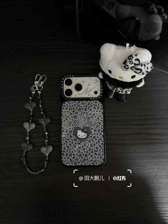 casetify✖️灰豹纹Kitty 🩶🤍