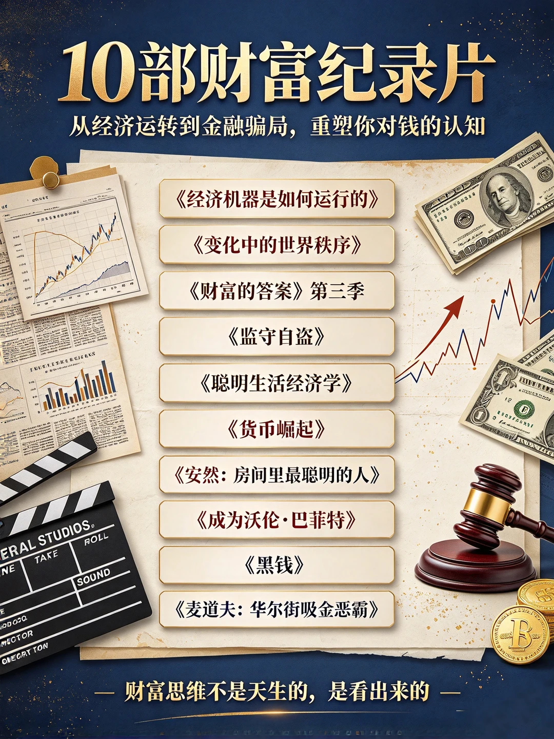 搞钱💰必看纪录片，提高你的吸金力
