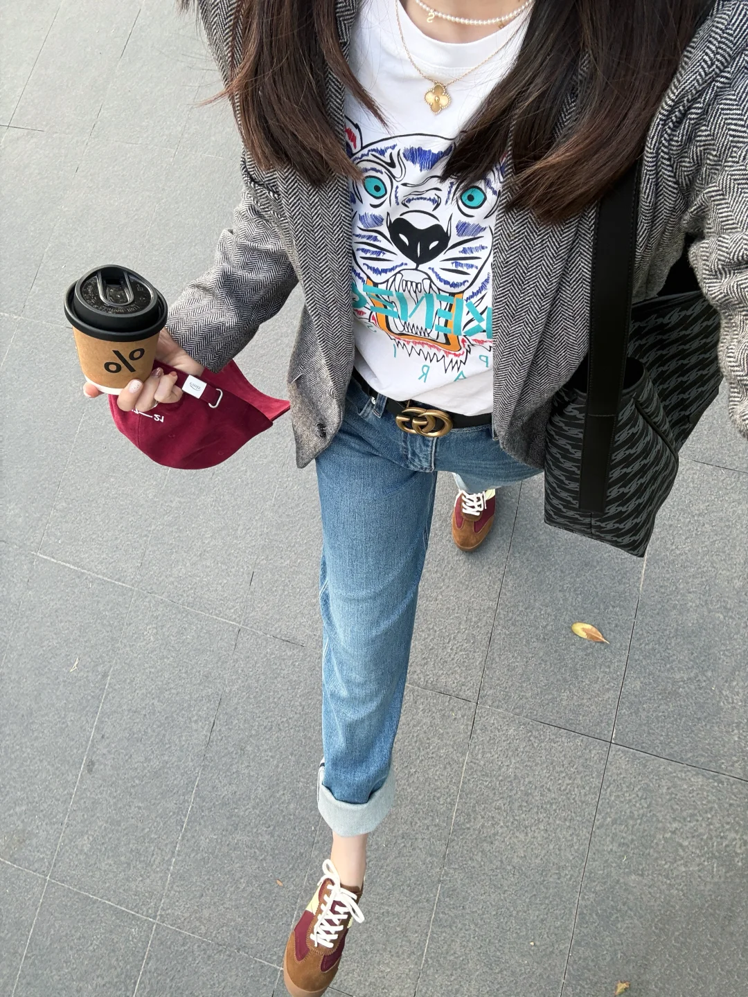 早春舒适通勤🧉韩里韩气简简单单的时髦～