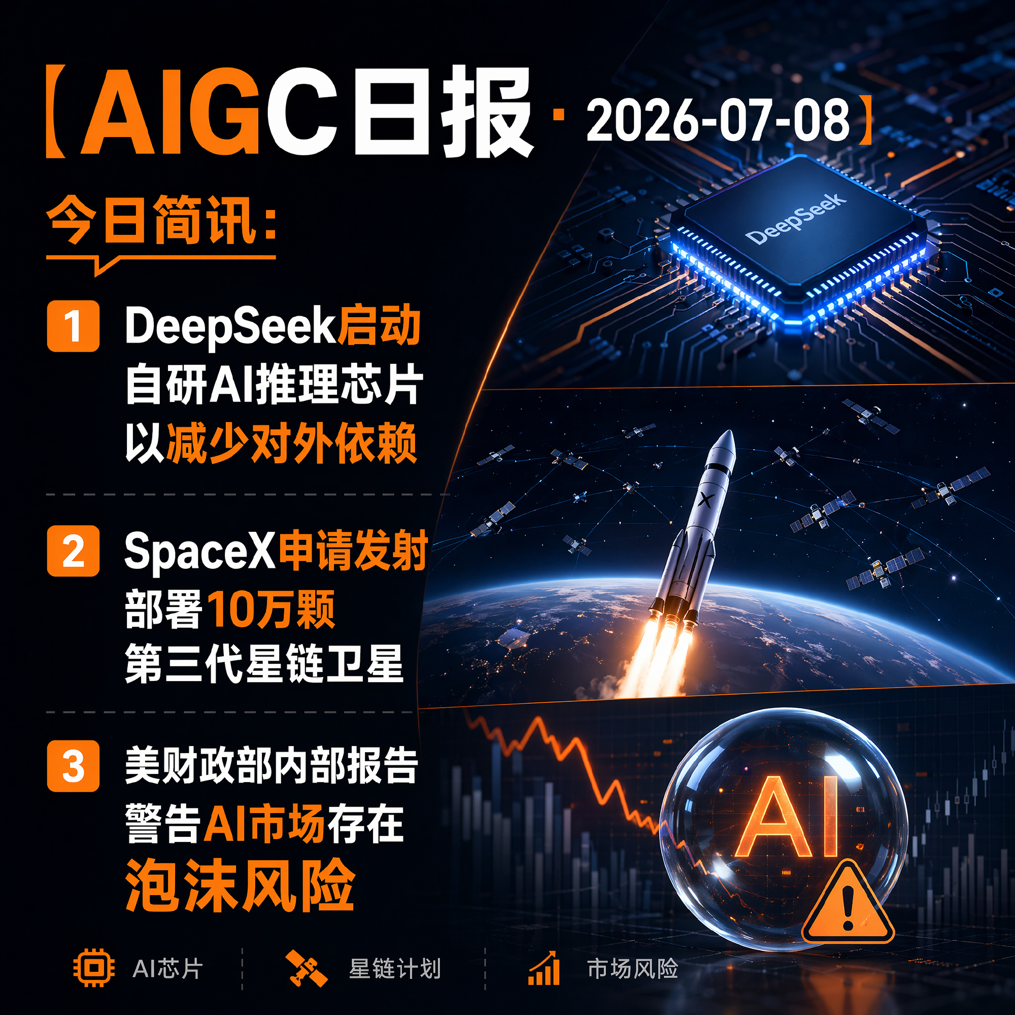 【AIGC日报 · 2026-07-08】今日简讯：1、DeepSee...