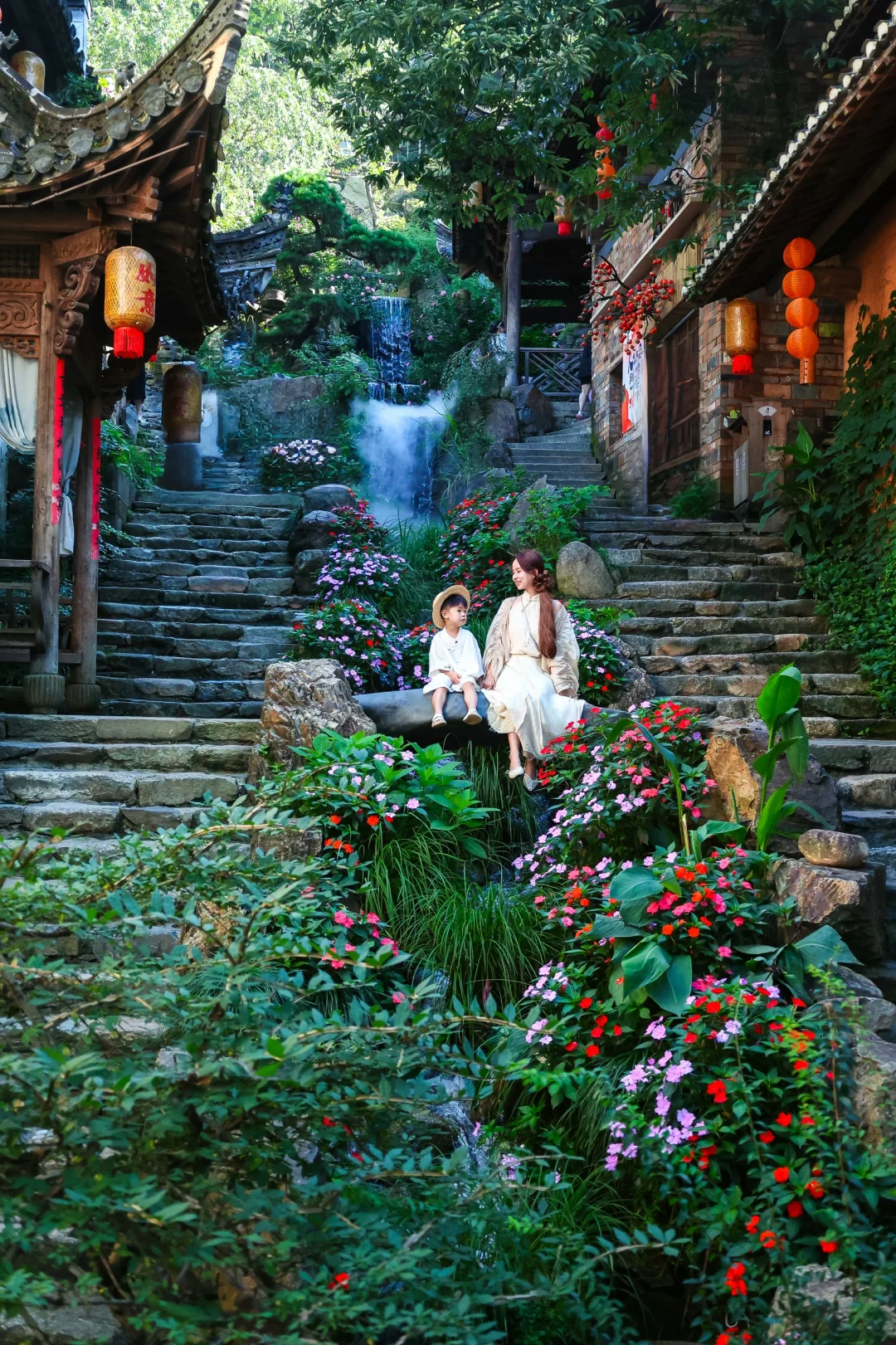 被低估的宝藏古村‼️篁岭夏季避暑夜游攻略🏮