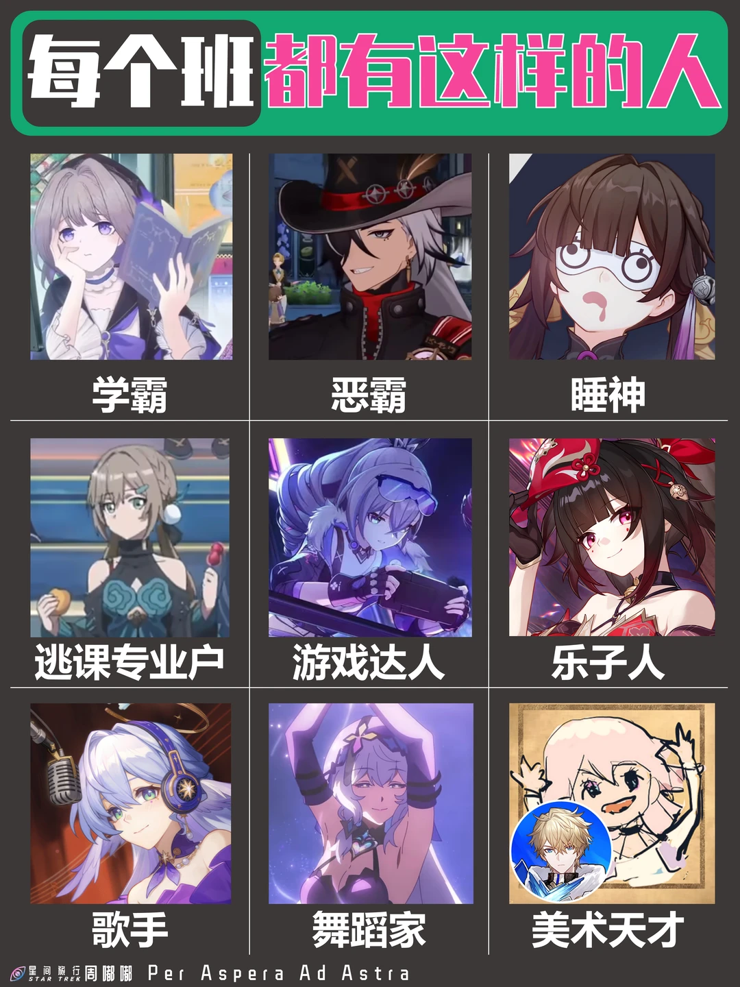 快来看看，你和同桌是班里的哪一种人？