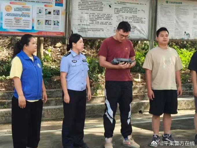 【禁种铲毒进行中】6月9日至10日，百色平果市公安局组织新安镇社区戒毒...