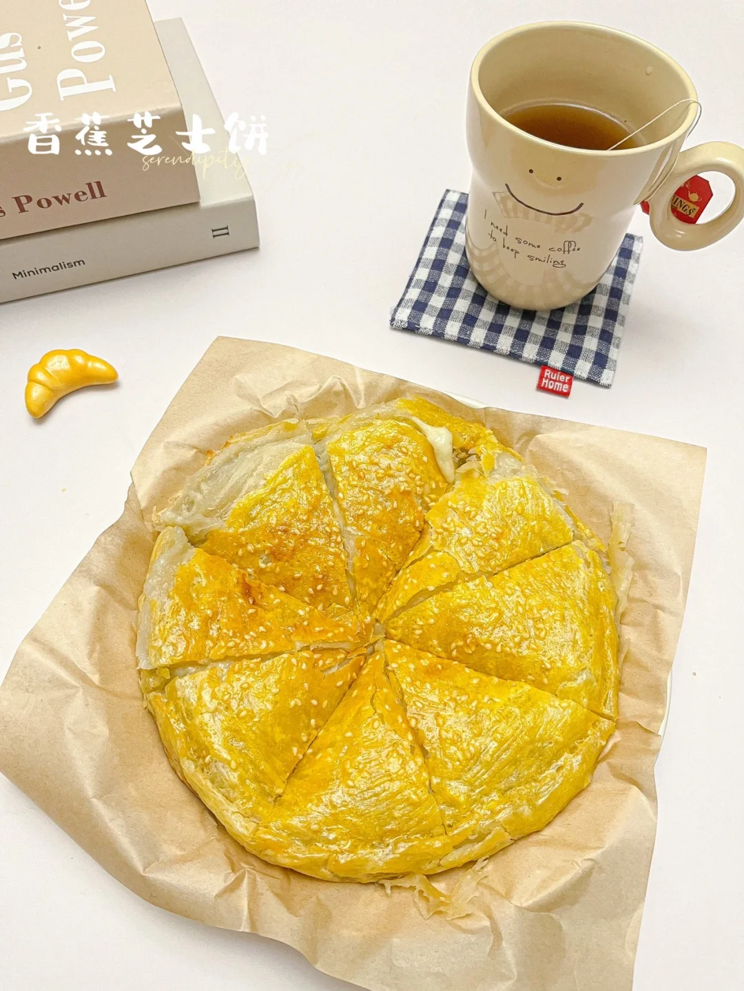 香蕉芝士饼 | 🍌一定要试试吧，这样太好吃了