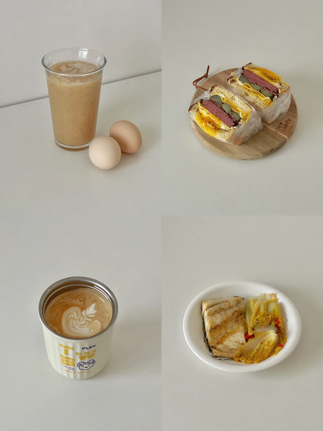 生活化减脂一天吃什么🥣｜💯三明治🥪