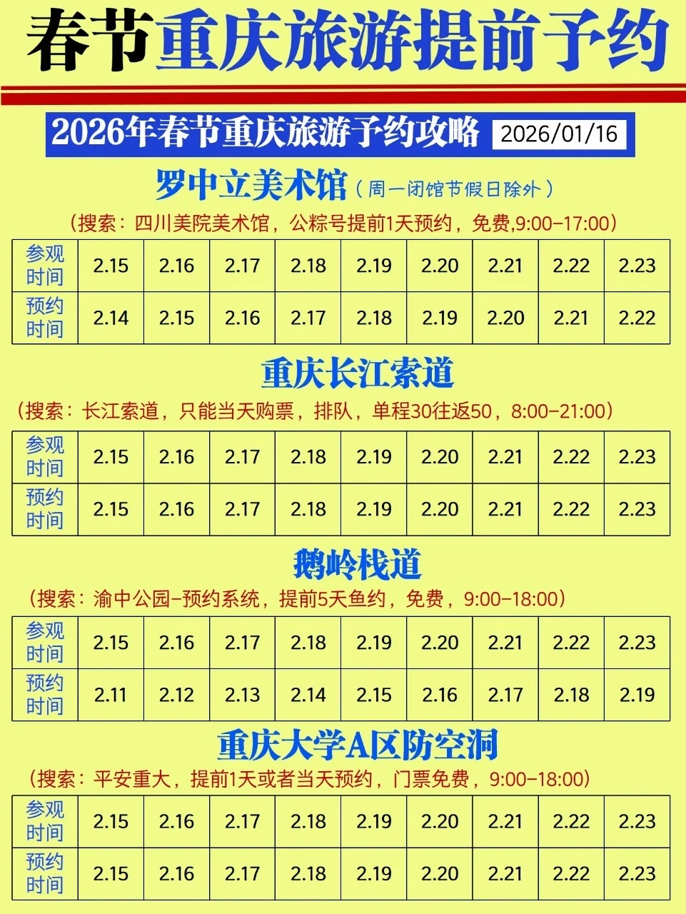 超实用，省时省💰，重庆3天2晚旅游攻略
