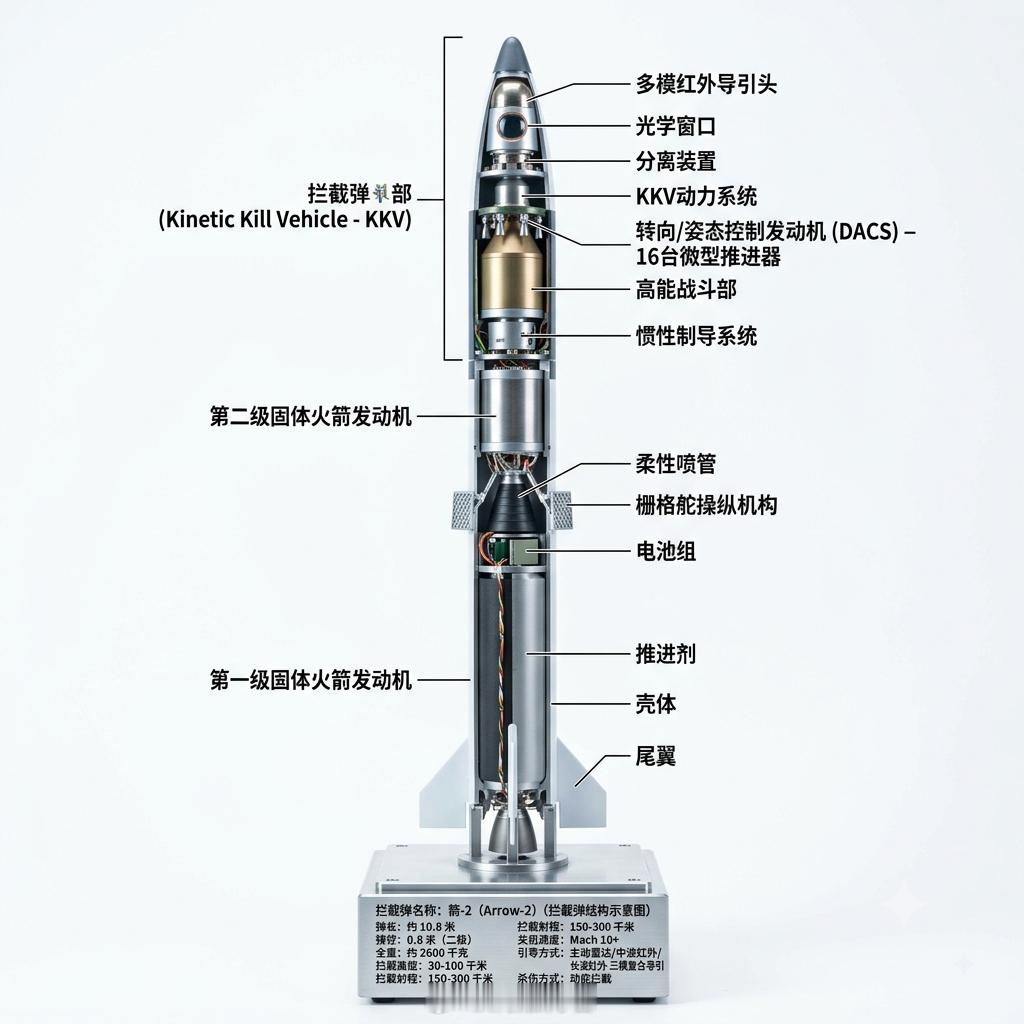 以色列“箭”-2：把对手的导弹，从天上“拽”下来的那把“铁扫帚”

说到反导，很多人只听过“铁穹”和“箭”-3，但真正扛起以色列高空反导大旗、打下实战第一滴血的，其实是这位“老兵”——“箭”-2。

它是全球第一个真正投入实战化的战区弹道导弹防御系统。早在2000年，当别国的反导系统还在图纸上 ​