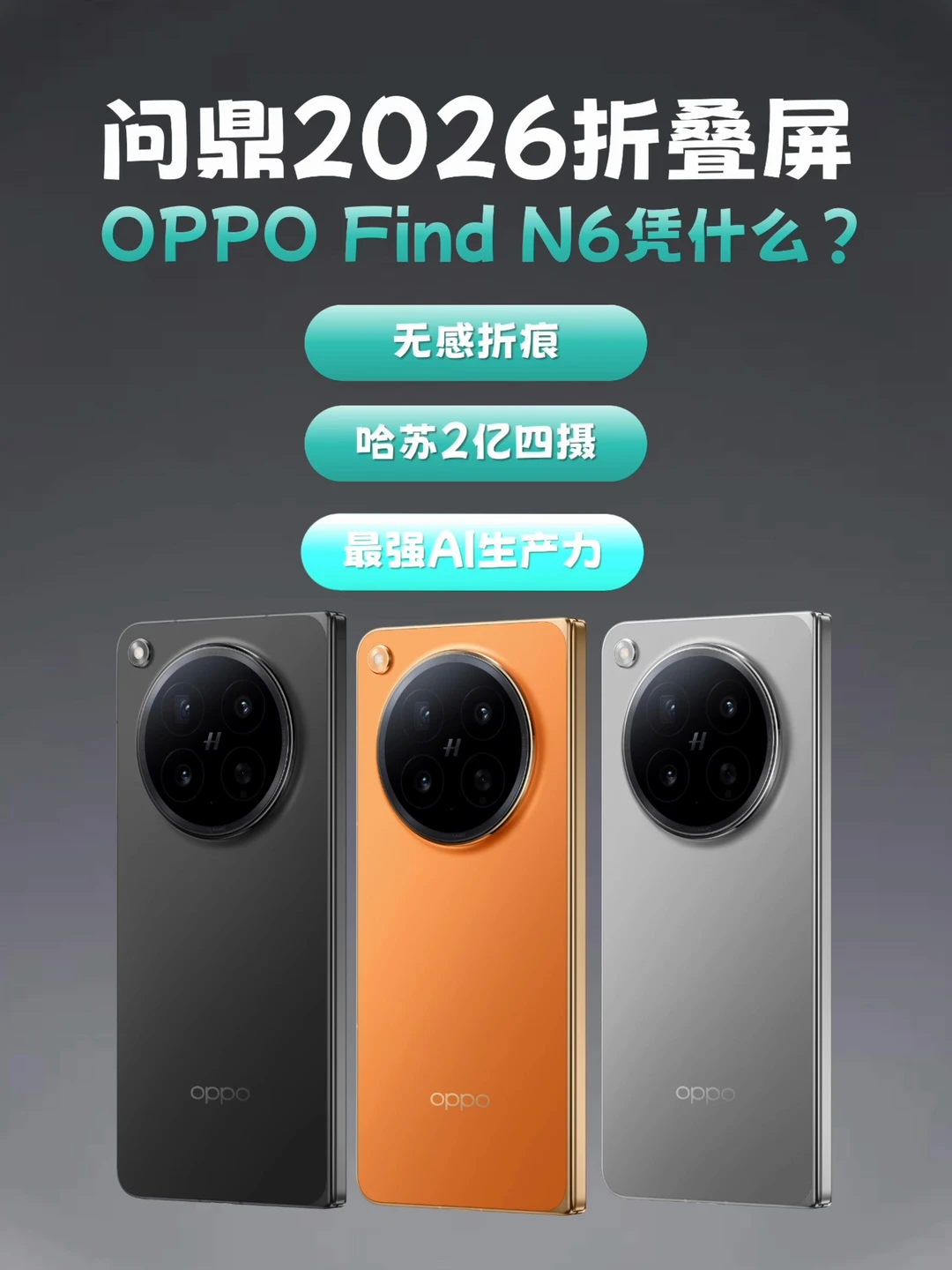 OPPO Find N6爆料汇总，这配置不得卖爆？！