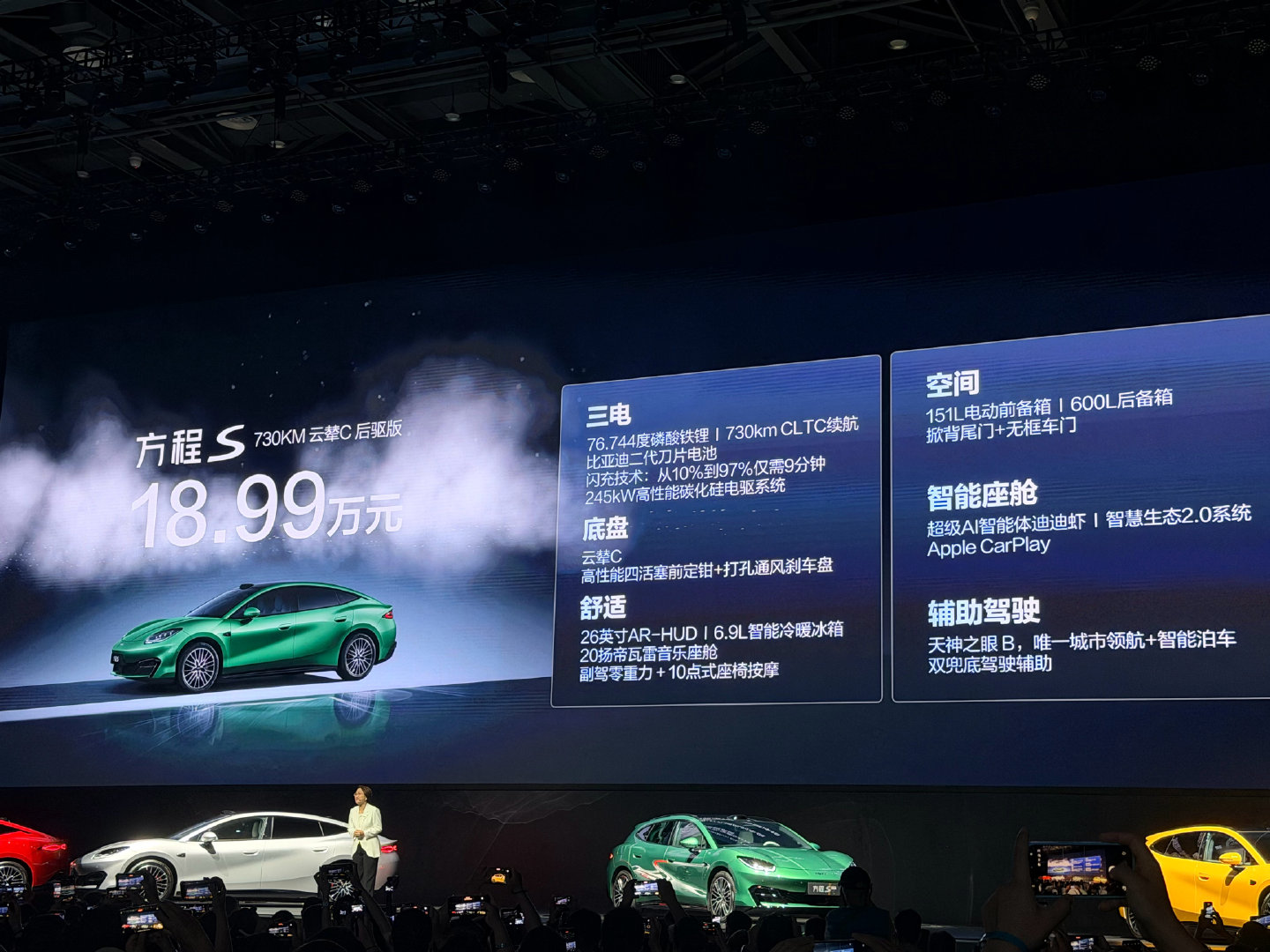 方程S和方程S GT的价格出来了，最低18.99万，磁流变悬架和双腔空悬可以任意选择，价格一样！你们评价一下吧！ ​