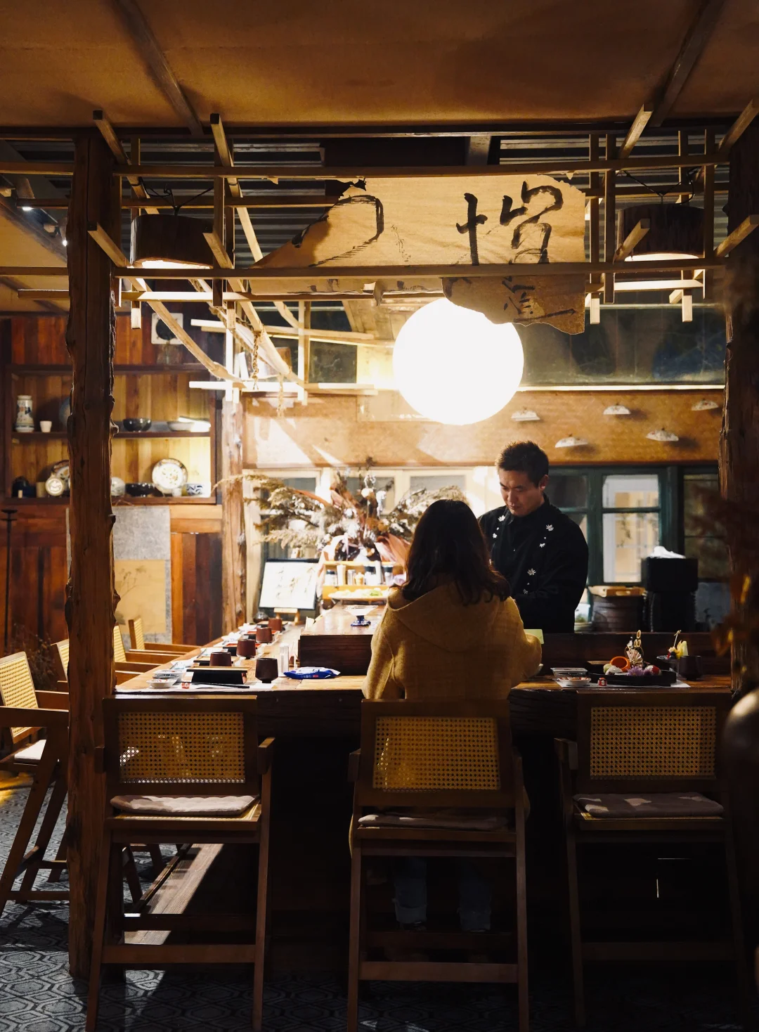 观音桥私藏庭院日料✨巷角亦作承包我松弛感