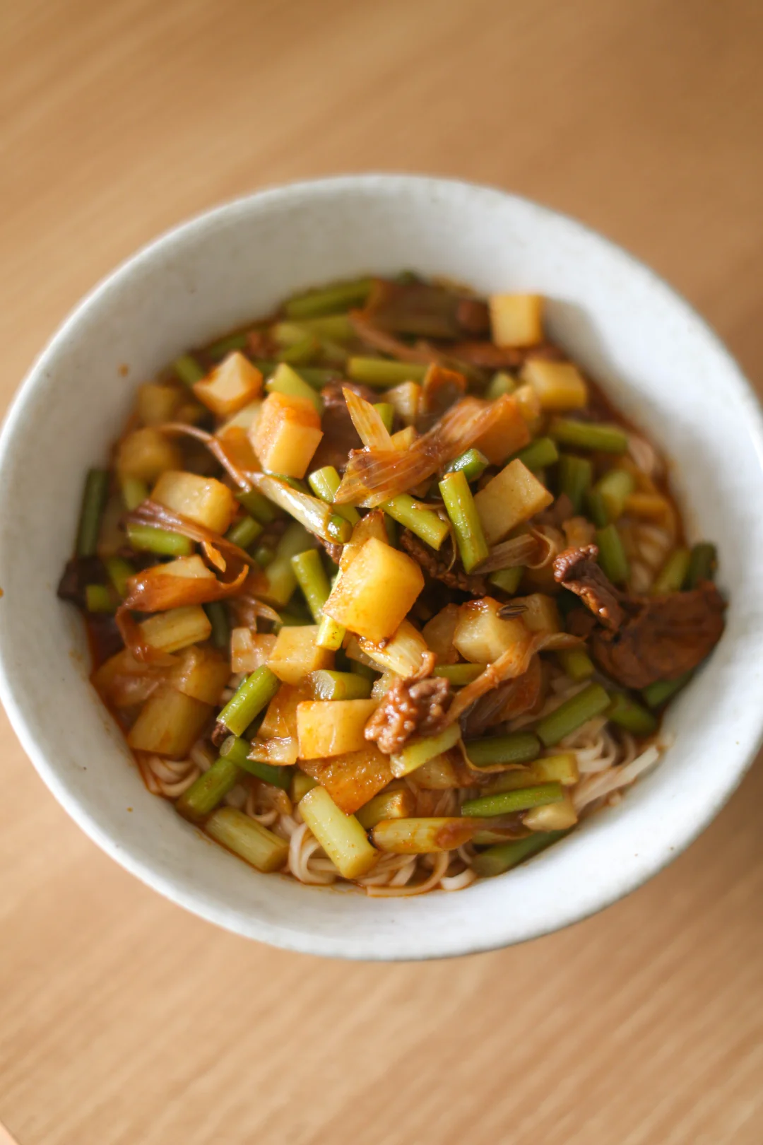 挑战1000种面不重样（344）河南家常捞面条