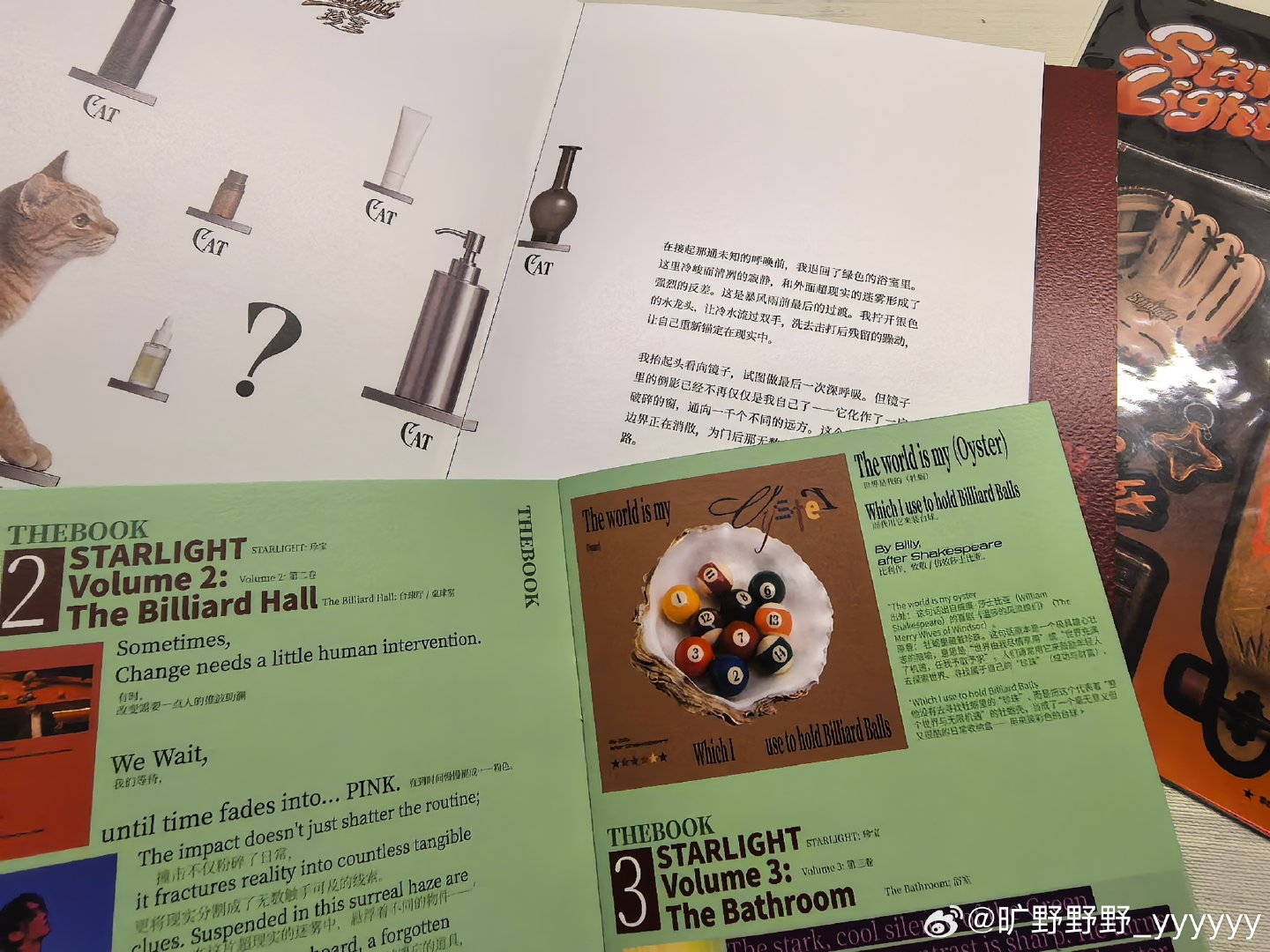 #王赫野[超话]# 🔥#王赫野珍宝starlight实体专辑# 

这份永远在尝试与探索的勇气，这不断去点燃新火花的冲动，便是我真正的珍宝。

​