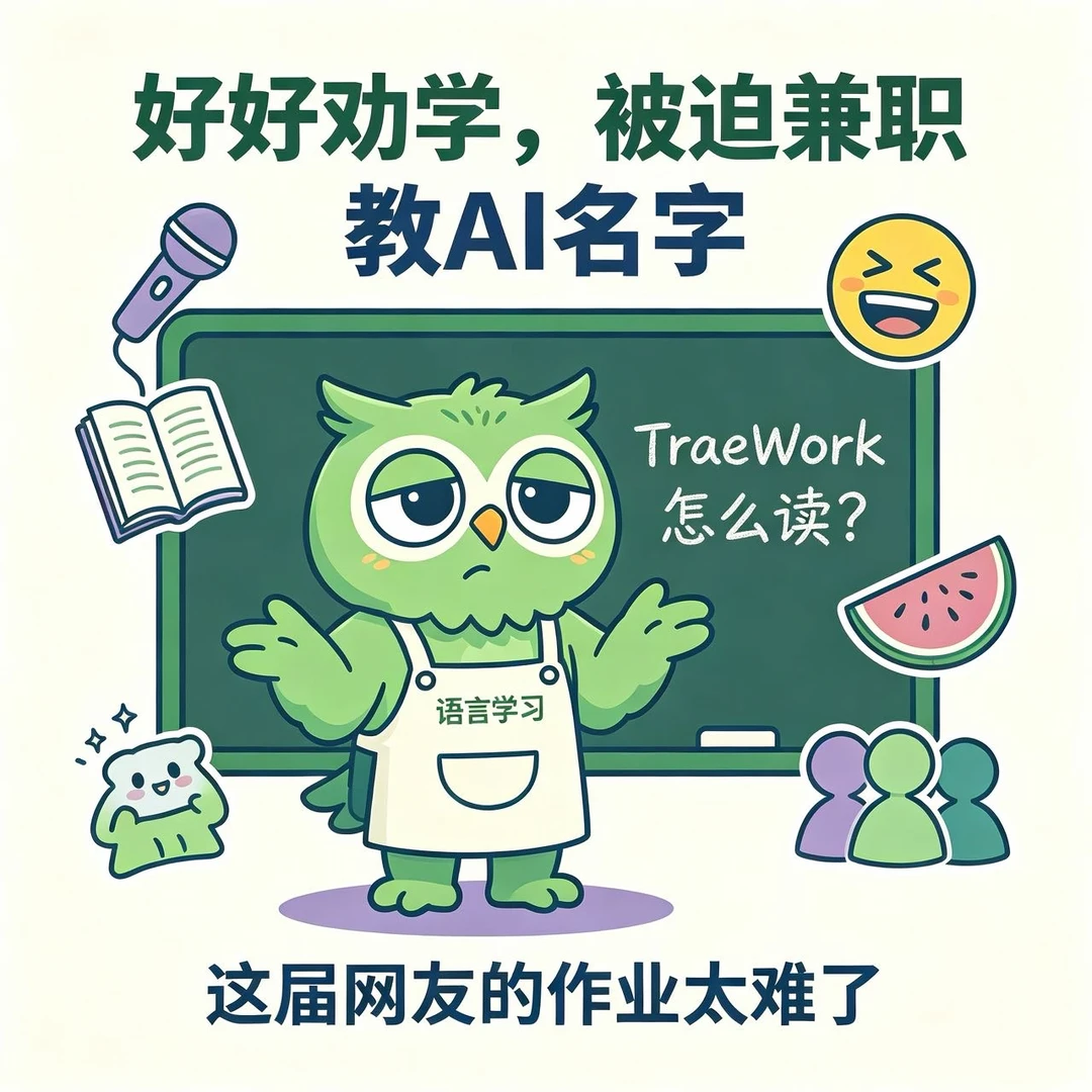 AI官方评论区，全在喊话多邻国来支招🤣