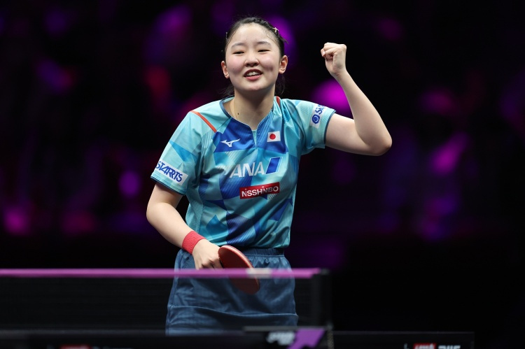 WTT横滨冠军赛决赛，张本美和4-2击败陈幸同，夺得冠军。本站比赛，1...