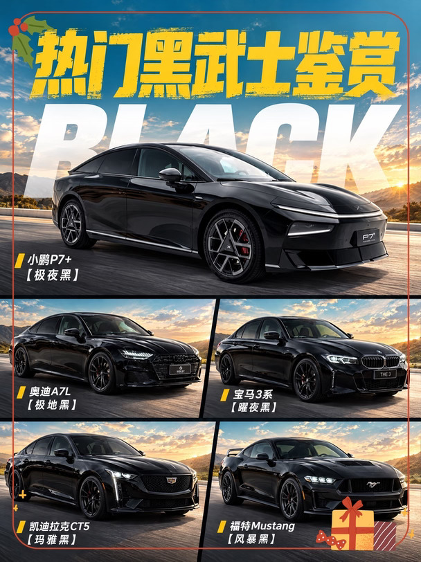 原厂黑武士图鉴｜20万出头get高级黑质感！