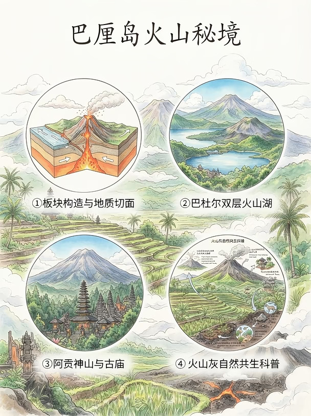 谁懂啊！巴厘岛志愿者的周末，是去看活火山🌋