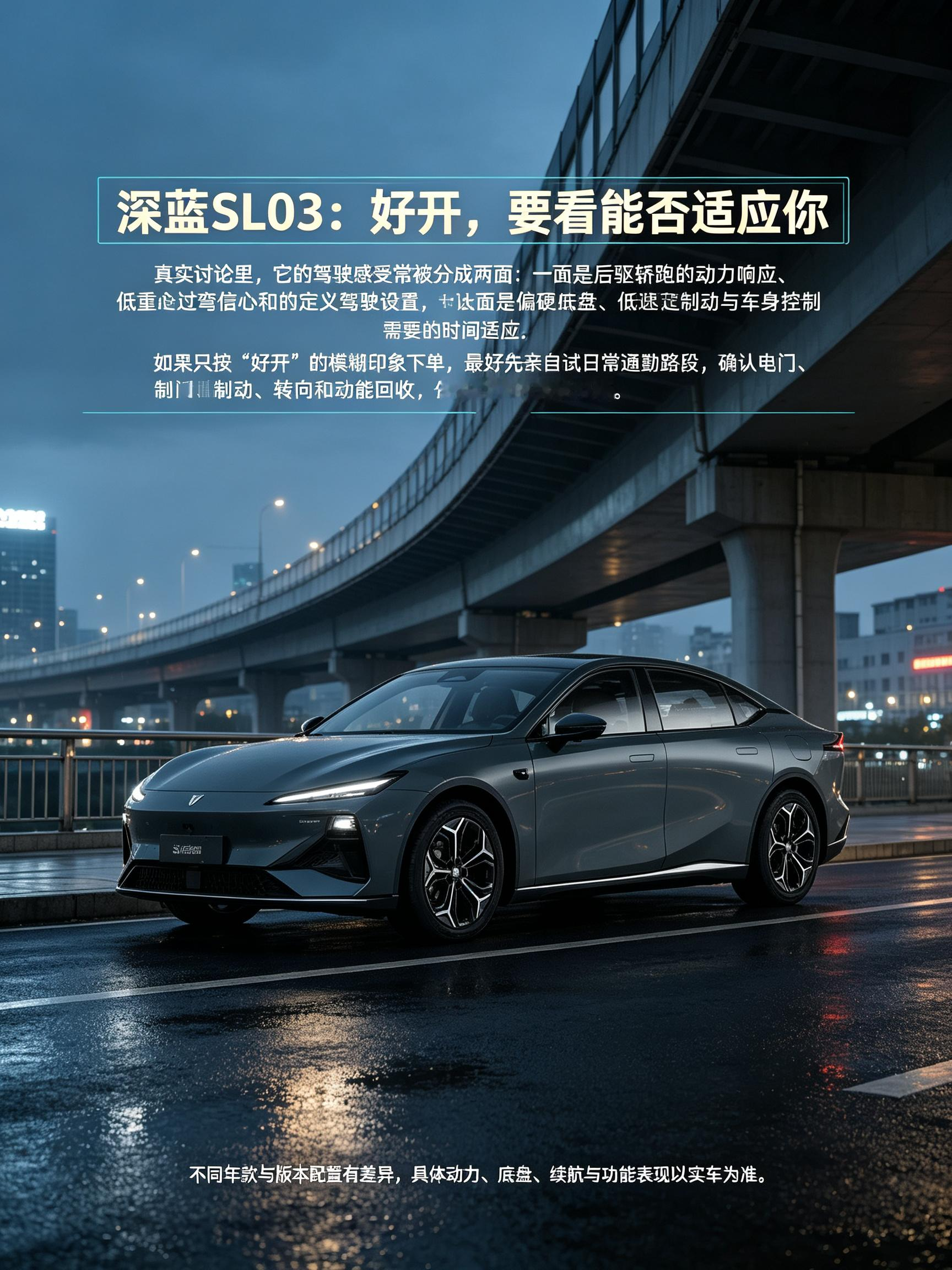 深蓝SL03：好开，要看能否适应你