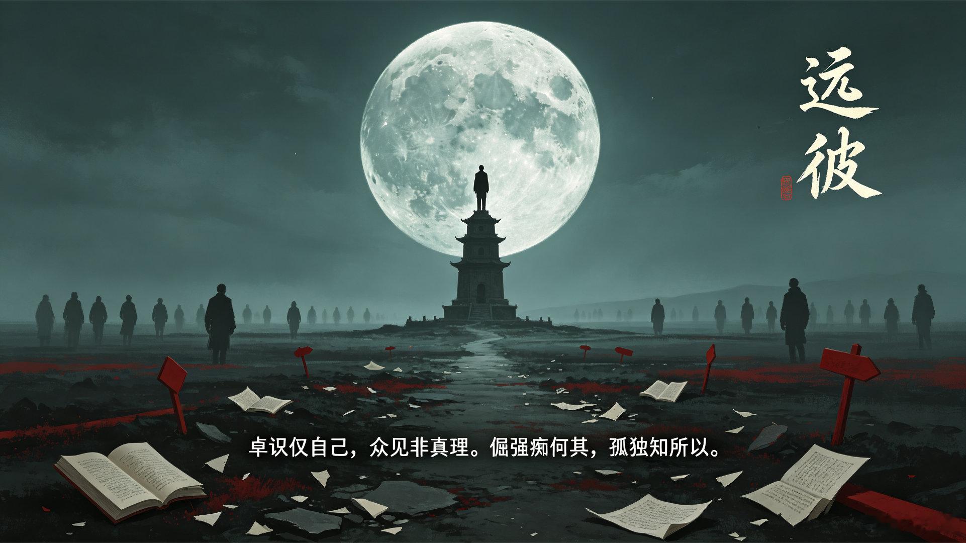 #生活手记##手机价格够买全屋家电了##不要和反驳型人格的人打交道#
《远彼》
卓识仅自己，
众见非真理。
倔强痴何其，
孤独知所以。 ​