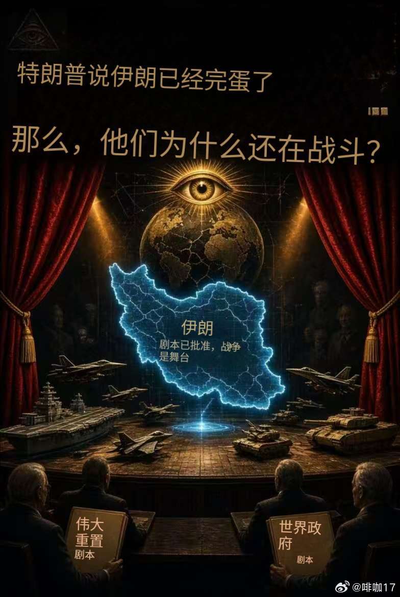 🚨 特朗普说伊朗已经完蛋了……那他们为什么还在战斗？🚨
几个月前，这个人说每艘船都被击沉了。 每架飞机都被从天上炸了下来。 目标“瘫痪”。基础设施“摧毁”。
快进到现在……伊朗还在发射，还在说话，还屹立不倒。
那些视频在哪里？ 伊朗媒体在哪里确认这场末日浩劫？ 那些与言辞相符的废 ​
