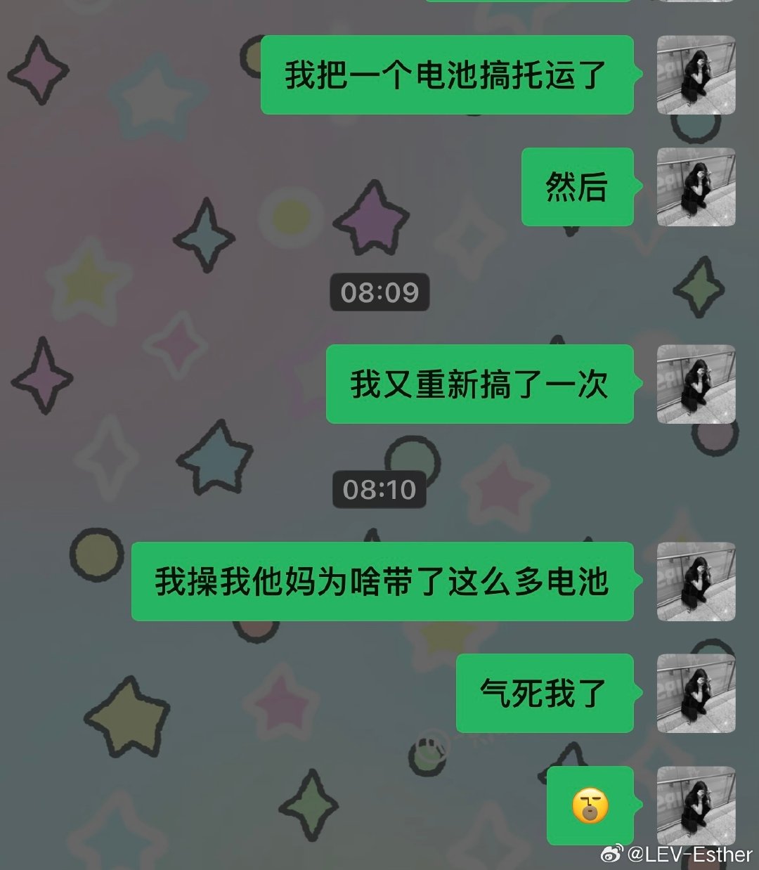 到底为什么要带这么多电池… ​