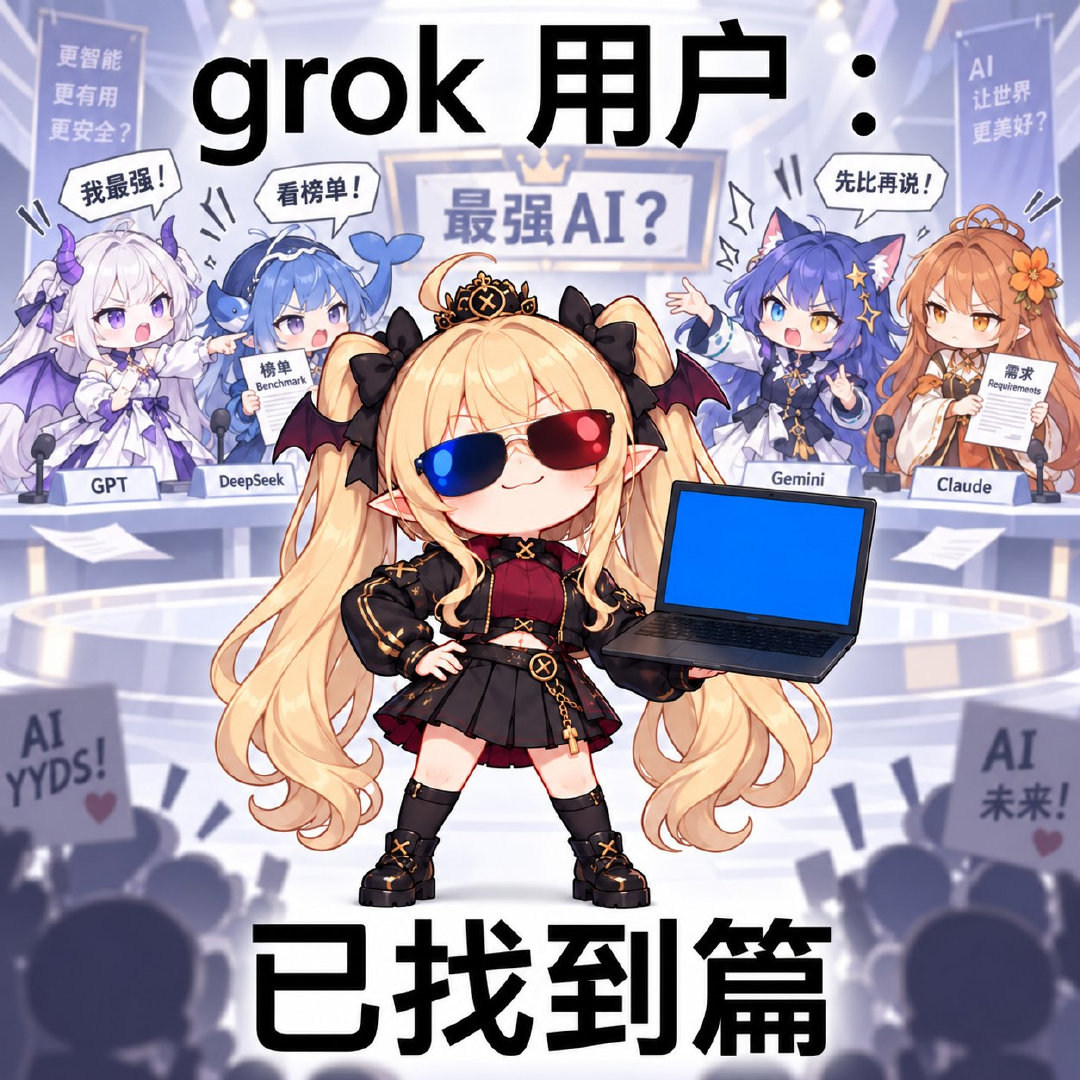 当所有人还在争吵什么AI最好用、最聪明的时候： ​