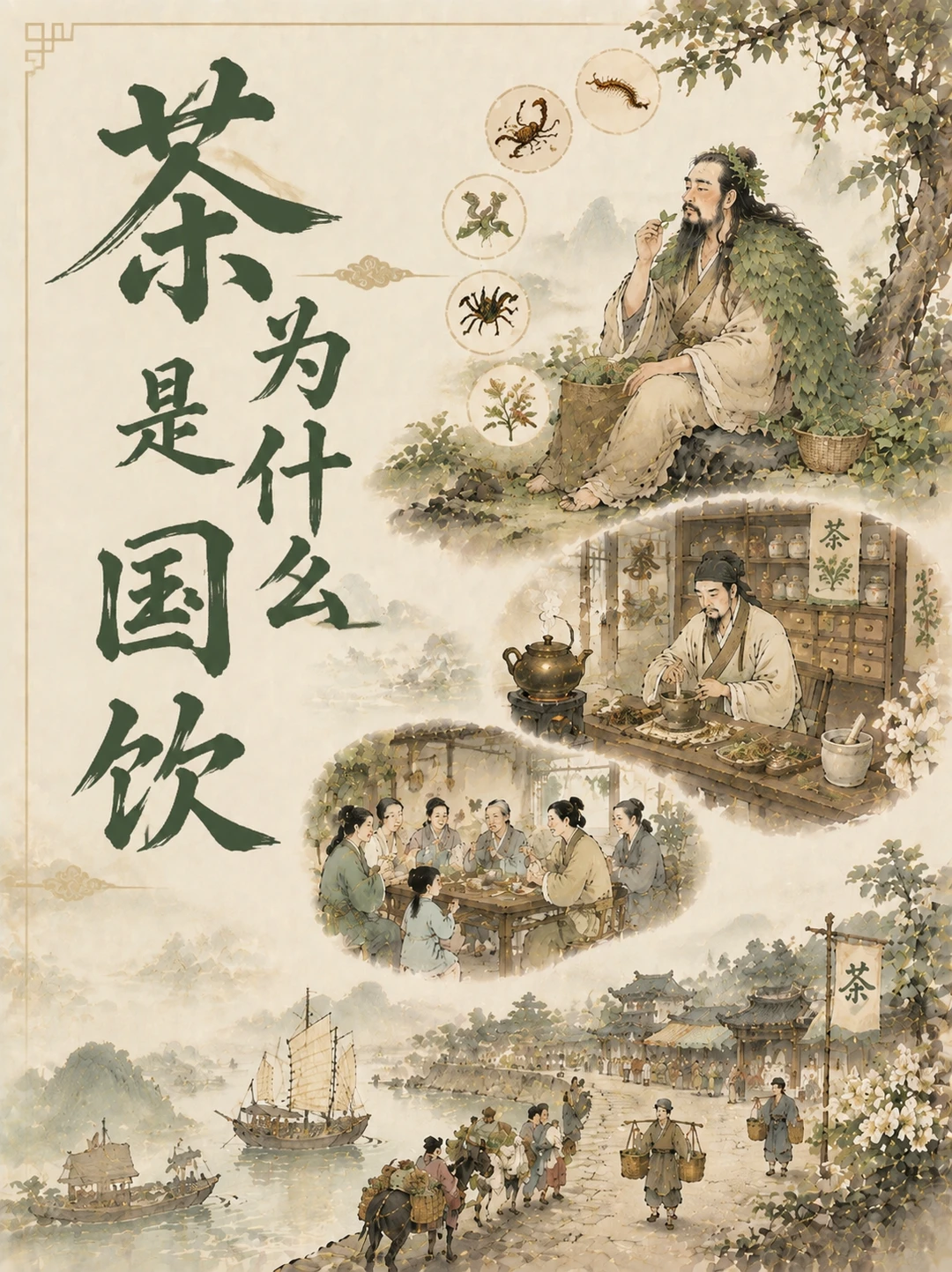 为什么茶是国饮？