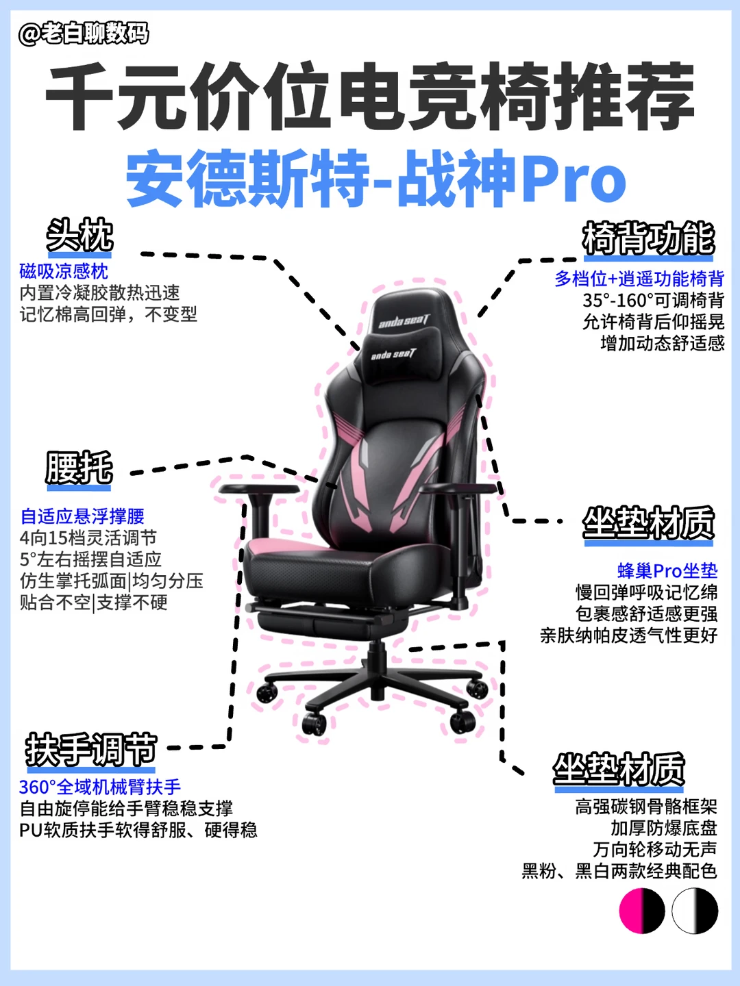 职业战队同款千元电竞椅，这把真没有对手