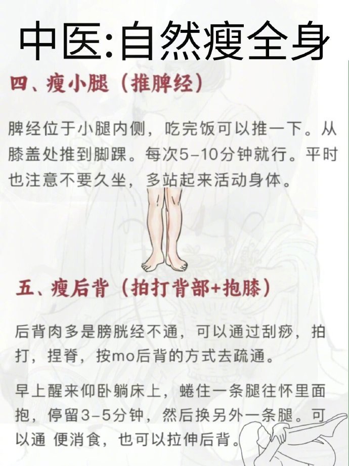中医自然瘦全身，1个月掉了13.5斤 ​ ​​​
