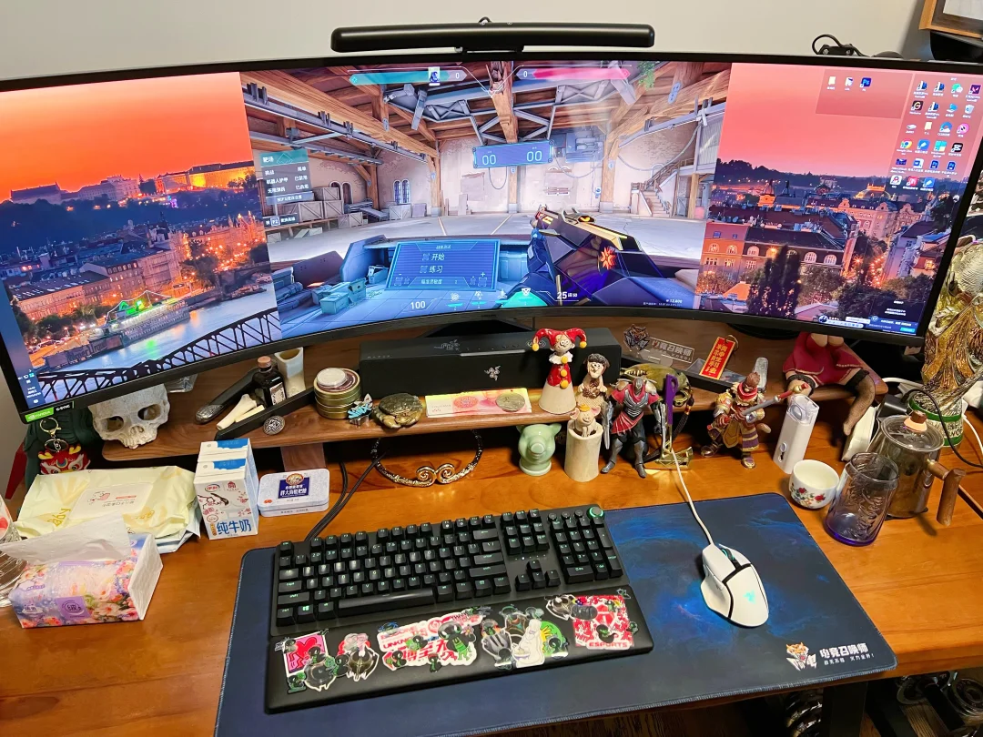 上号打了一会儿无畏契约，熟悉了一下功能，打了几百个宇树机器人，力不从心了，竞技状