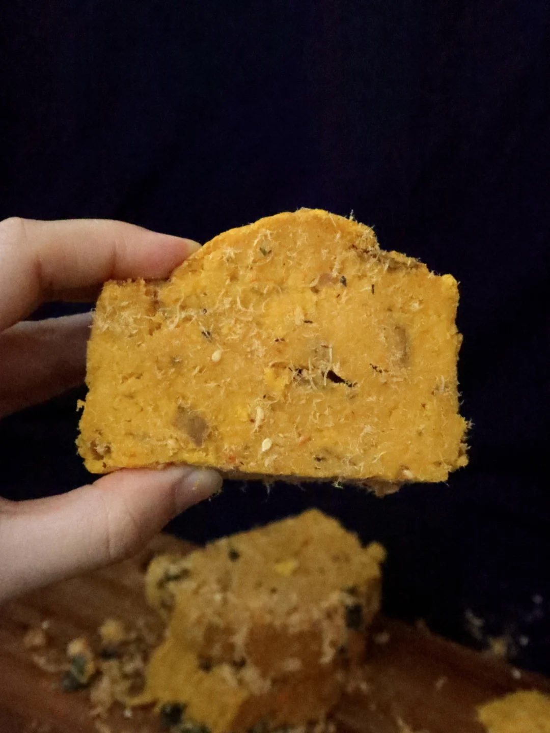 无糖无油❗️低卡南瓜蛋黄肉松磅蛋🎃🤤