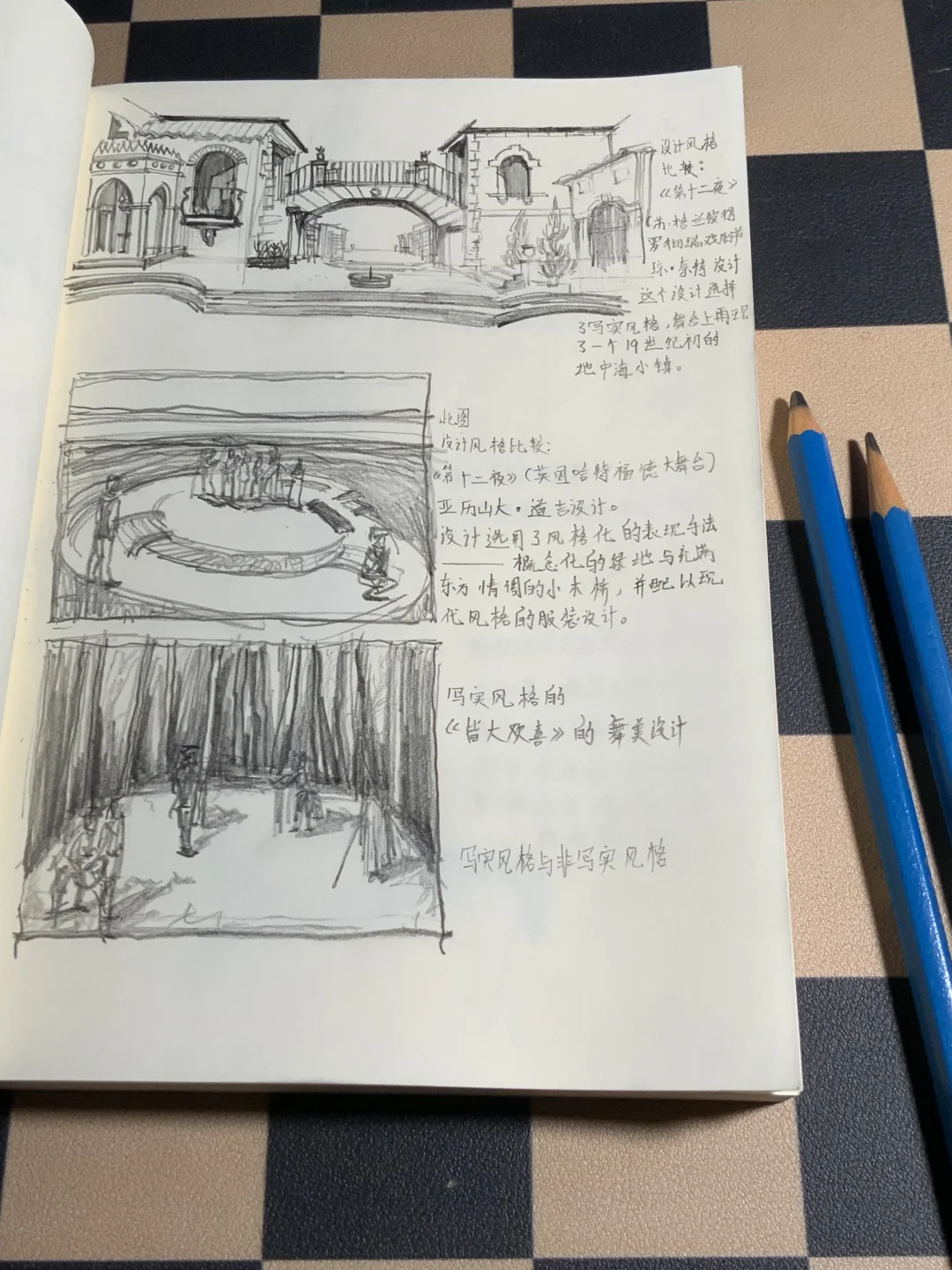 一般来说舞台设计风格的确立取决于3个因素