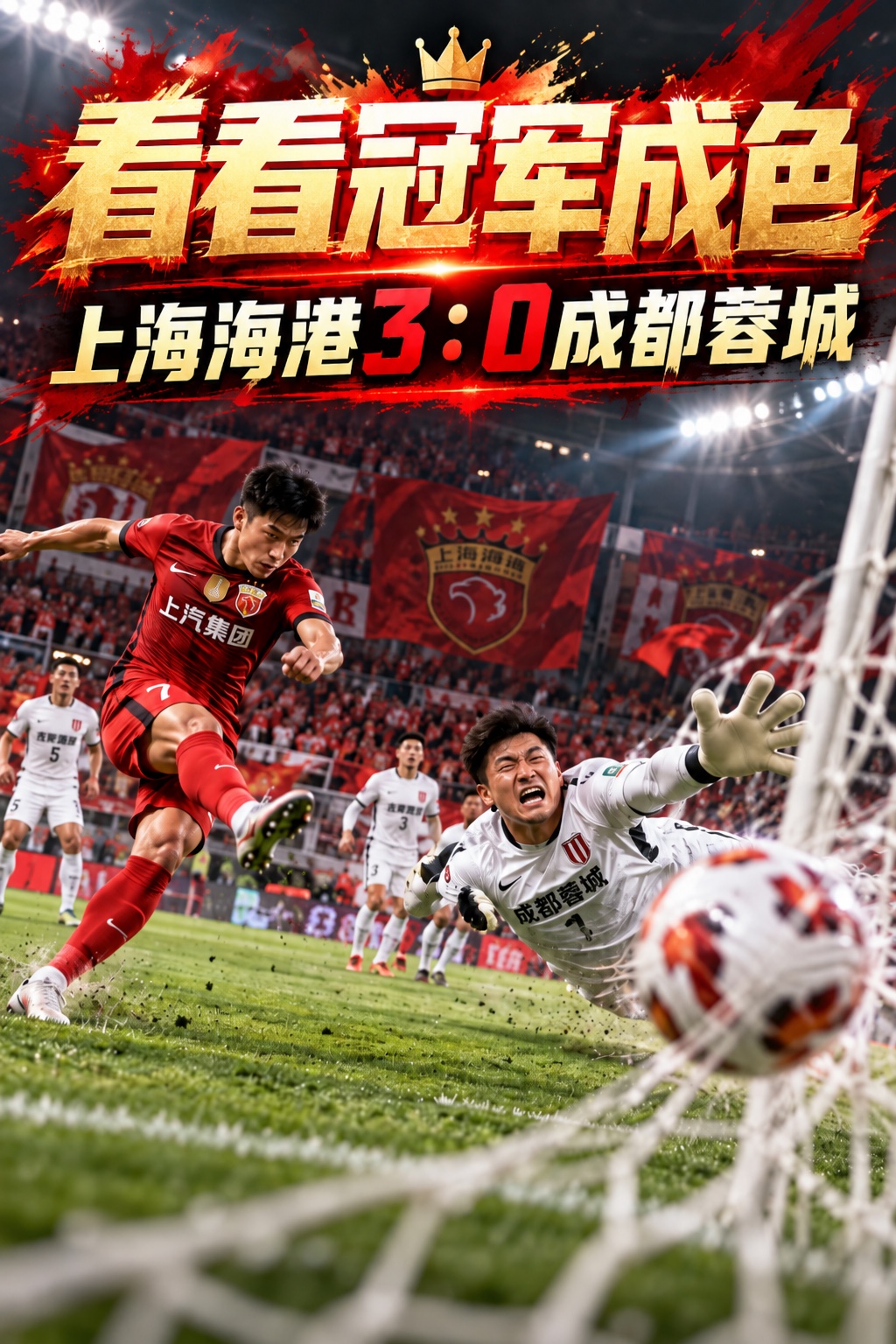 为什么成都蓉城到哪里都不受欢迎，其实不是俱乐部问题，而是极端的成都球迷，拖累了俱乐部！

比如，与海港比赛之前，有些成都直播间充斥着对海港的敌意，骂海港队是扣分队，不配与之比赛，甚至叫嚣“上海只有申花队”。

比赛当天，海港球迷并未有任何出格，成都球迷率先集体叫嚣“干死海港！”此举彻底激怒现场球迷，