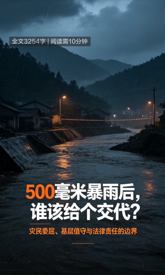 宁德管阳镇洪水淹没街道引群众质疑防汛工作