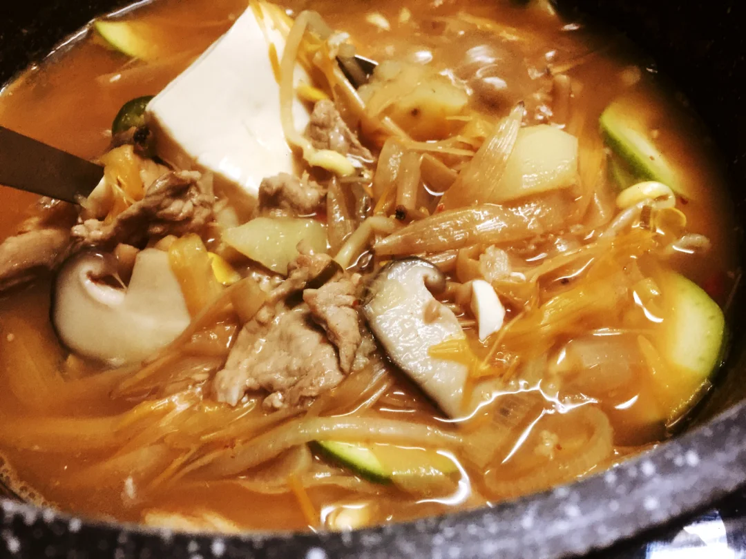 ❄️一起喝汤啊｜韩式大酱汤🥣♨️