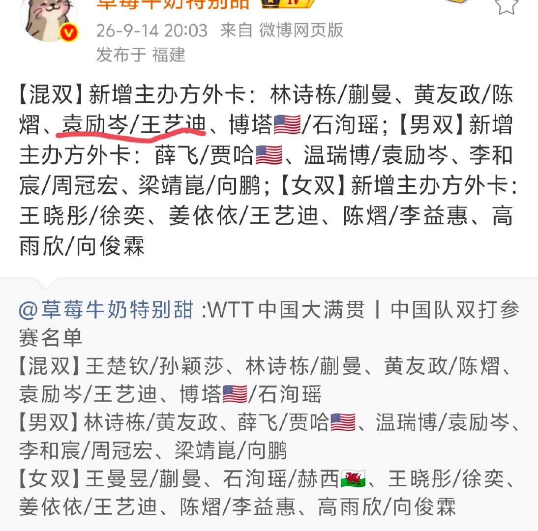 燃迪这对混双，威胁性不大，伤害性极强，谁打都要脱层皮。真正的大赛是上不了的，抢积分的时候上这对的意义究竟是什么？想消耗自己人的算盘又开始了 ​