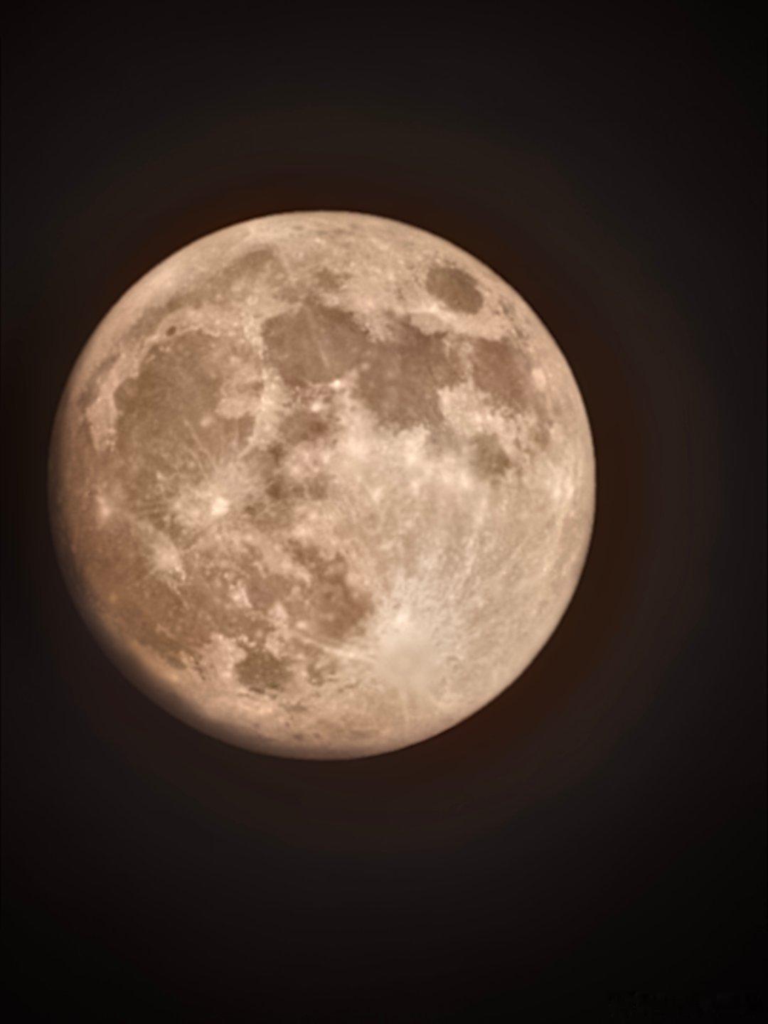 小米手机拍的月亮🌙 ​