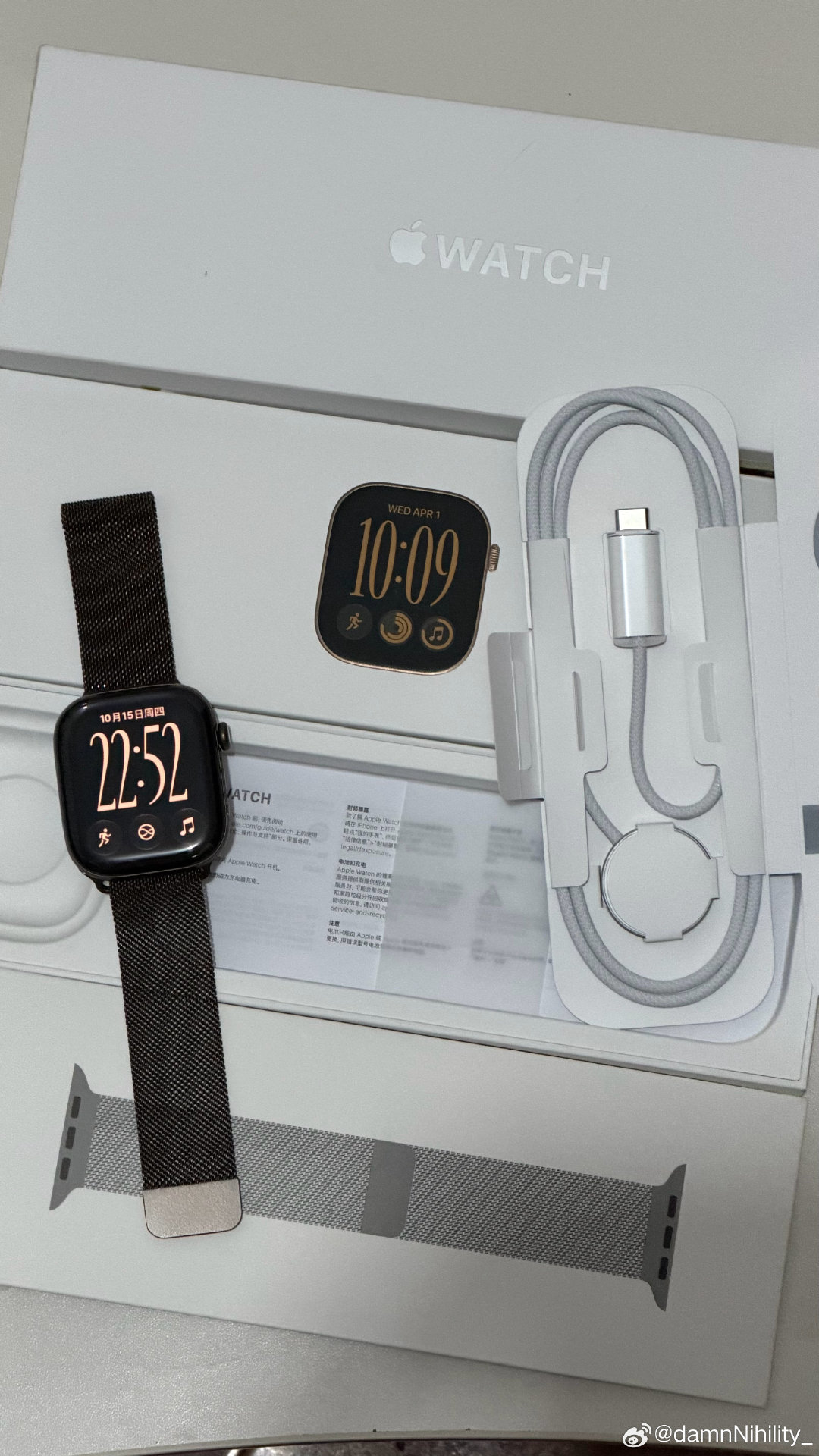 苹果定律：当你考虑要不要买一个apple watch 的时候，一周内它就会出现在你的手上 ​
