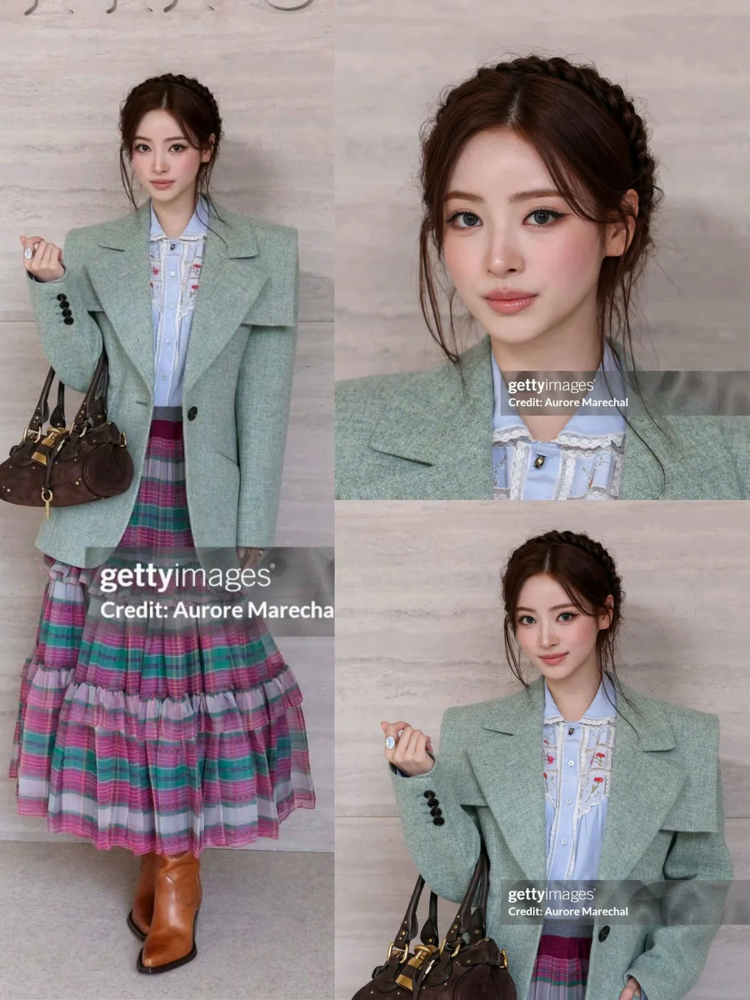 G社生图下的CHLOÉ公主，ANNA美到犯规✨