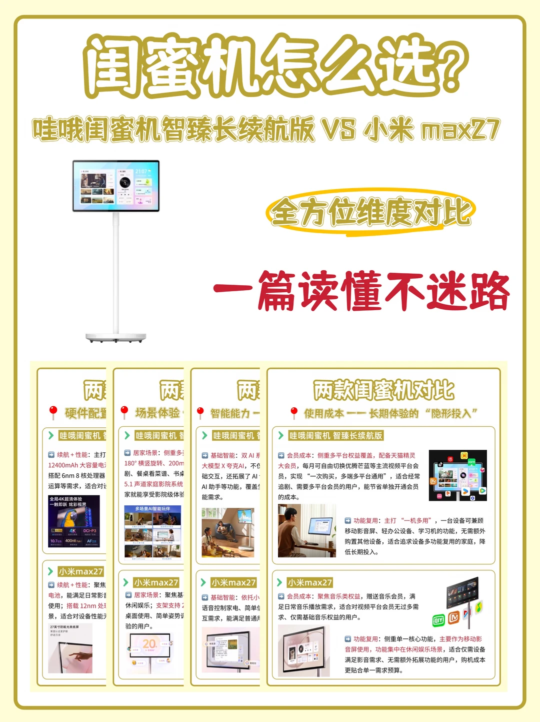 长续航闺蜜机实测：你会选哪个？