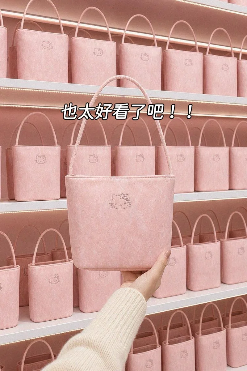 本来瞧不起8.8的Kitty包，到手疯狂打脸🙈
起初刷到8.8的Hello K