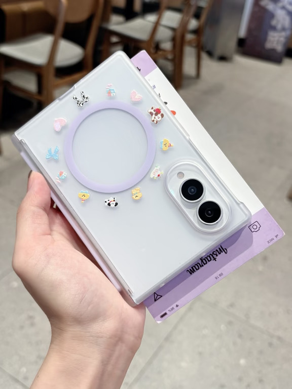 小紫壳颜值开挂了啊啊💜三星zfold8手机壳
