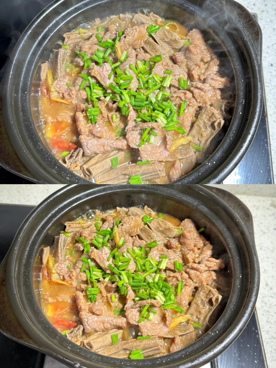 🍅番茄腐竹牛肉煲 操作简单方便😄超清爽