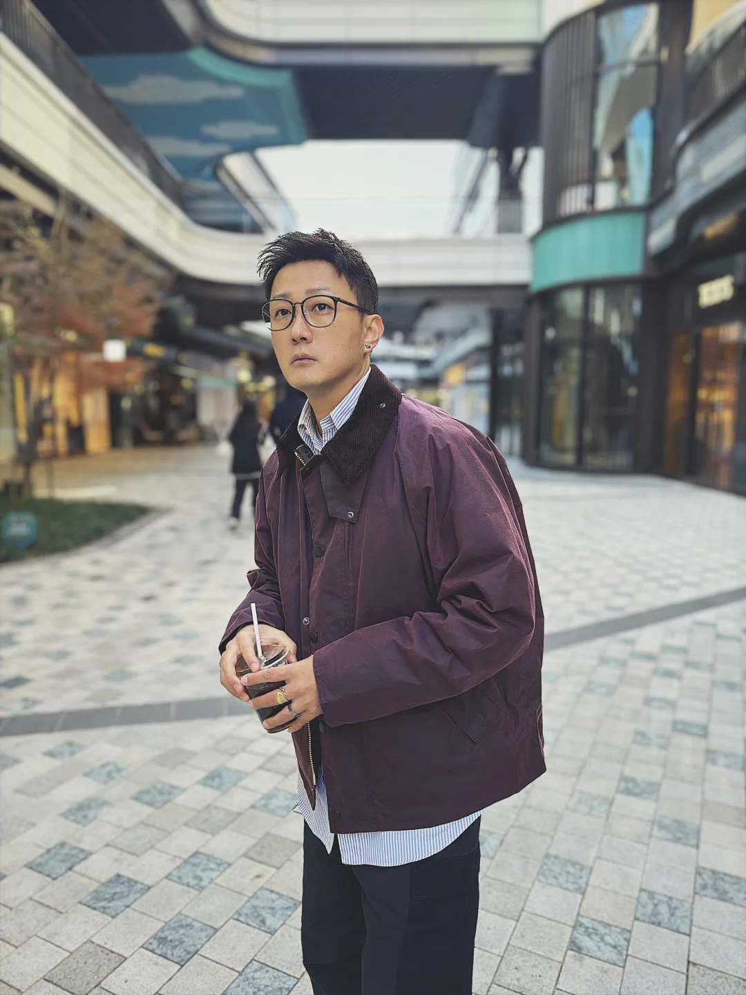 OOTD｜Barbour transport