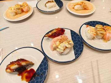 咖啡进食中——<br />龙口之滨没有广州之滨好吃