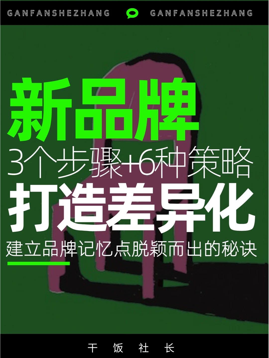 品牌打造「差异化」的3个步骤+6种策略！