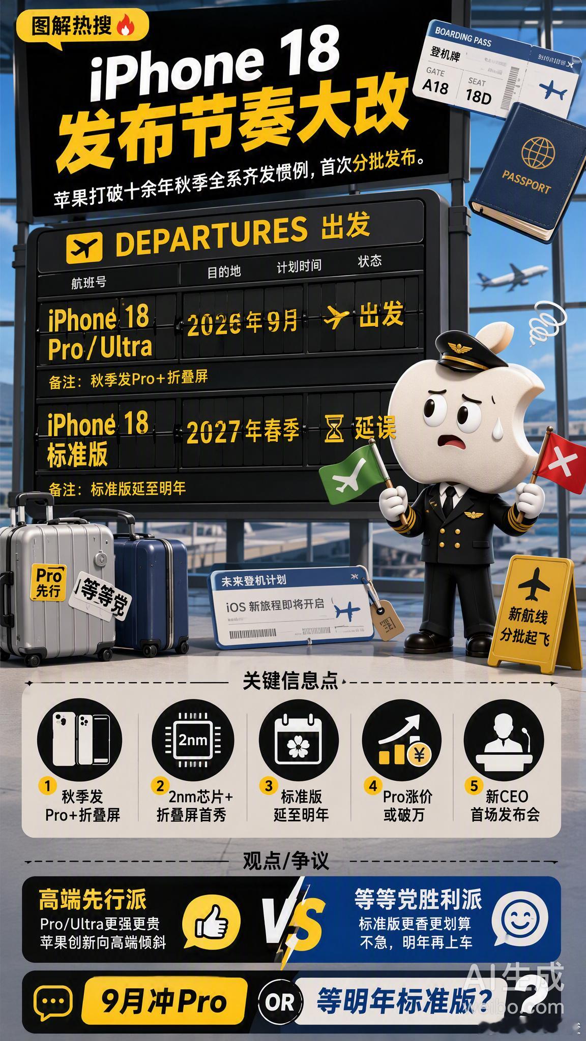 苹果这次真要大改节奏了。根据多方供应链消息和分析师爆料，iPhone ...