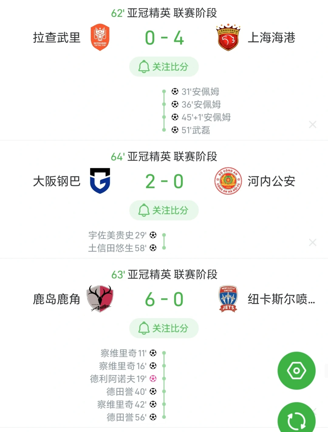亚冠怎么也强弱悬殊这么严重了😥