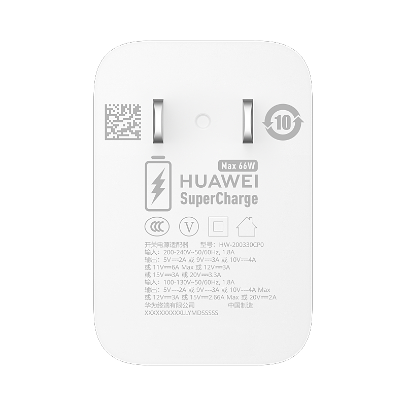 华为超级快充多设备电源适配器（66W）恒功率版 这款 MatePad Pro Max 及 MateBook Pro S 包装盒内标配的充电头今天终于上架华为商城，可以单独购买了。型号为 HW-200330CP0 ，官方定价129元，积分抵扣后90.3元。

此前的华为冰糖全能充等大部分充电器均无法长时间 65W PD，恒功率版可以相对稳定输出， ​